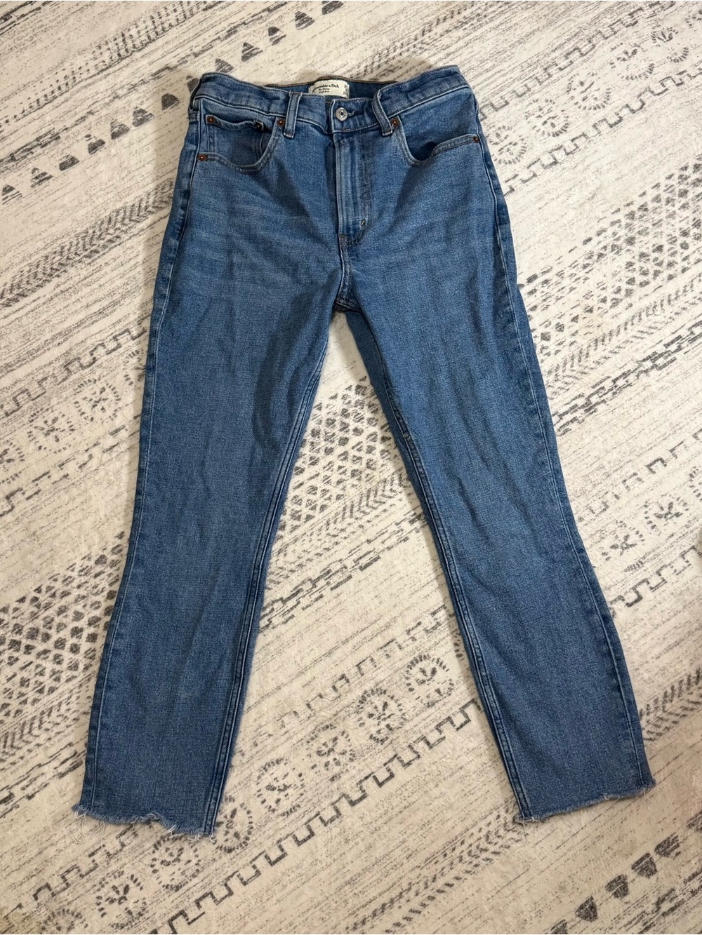 Abercrombie & Fitch Classic Blue High-Rise Women’s Jeans
